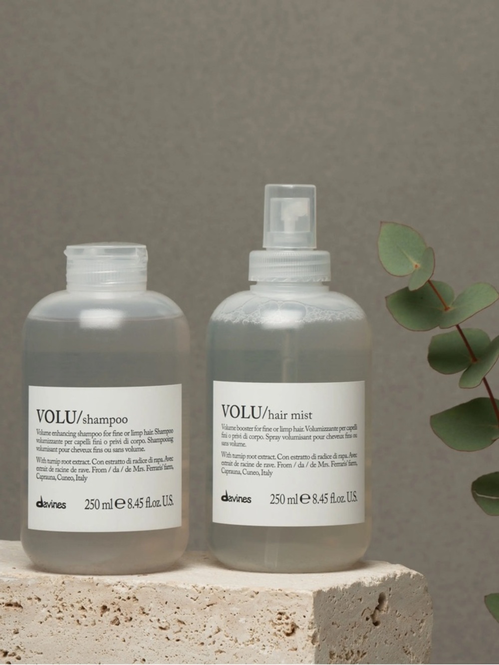 Davines VOLU Shampoo & Hair Mist Duo